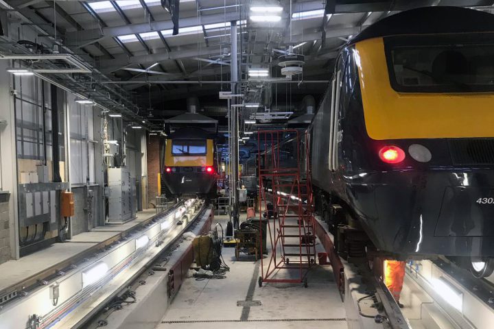 Taylor and Fraser Haymarket Scotrail Depot Shed Extension